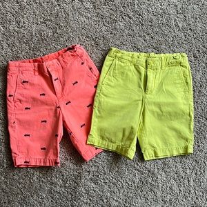 J. Crew Crewcuts Set of 2 Chino Shorts, 8
